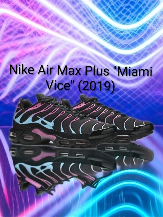 Nike Other - Nike Air Max Plus Rare "Miami Vice" (2019) Mens SZ 11 EUC